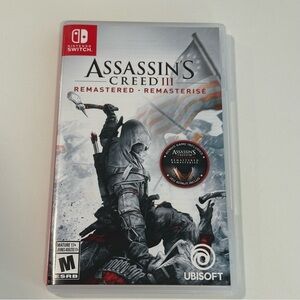 ASSASSINS CREED III REMASTERED for Nintendo Switch